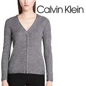 Calvin Klein Zippered Cardigan